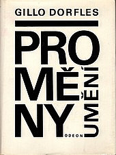 Proměny umění - Gillo Dorfles