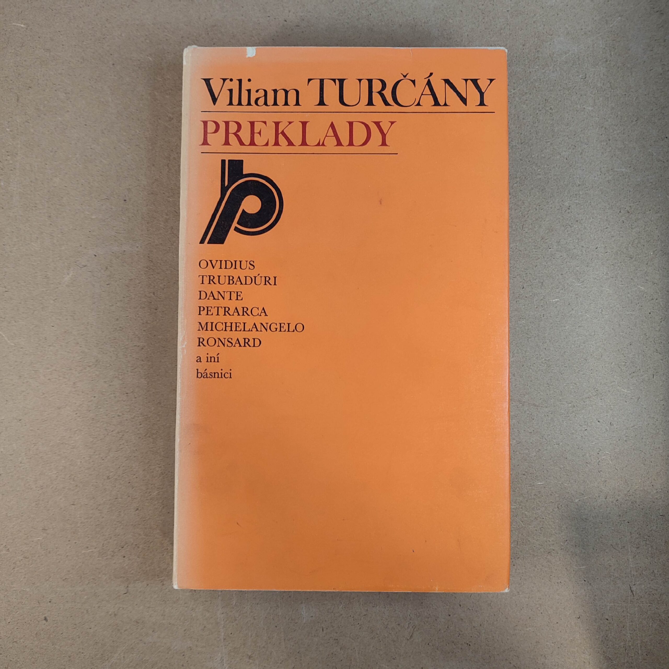 Preklady - Viliam Turčány