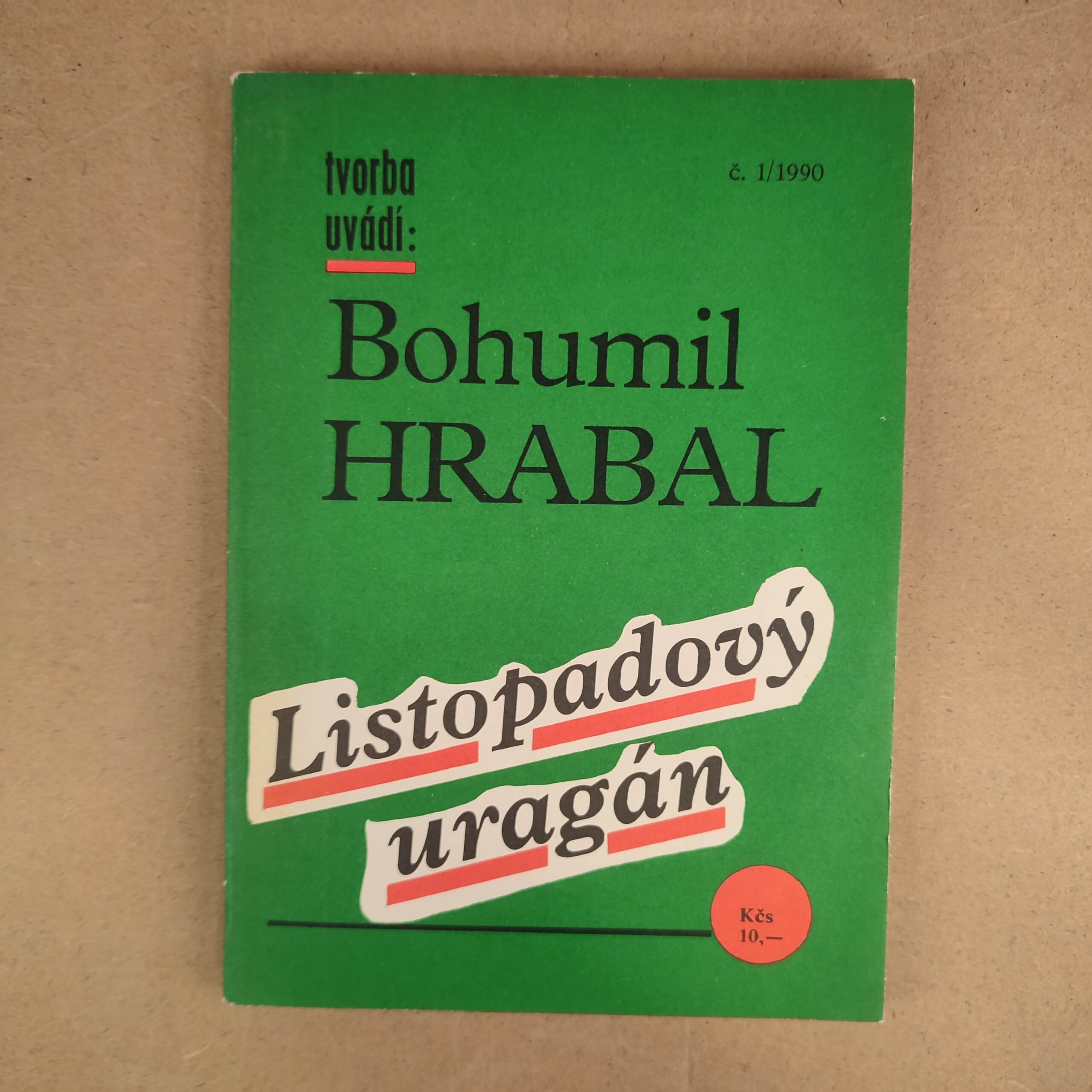 Listopadový uragán - Bohumil Hrabal