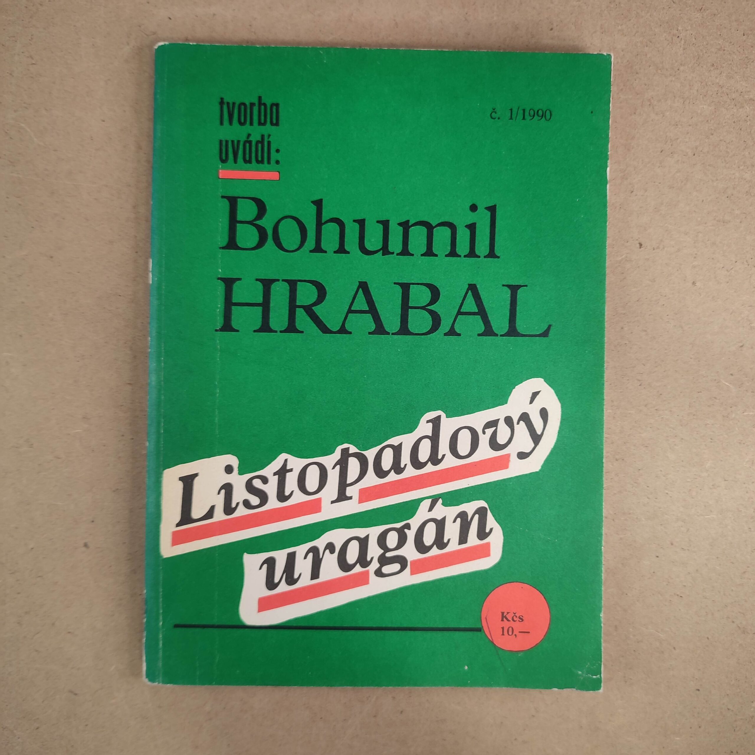 Listopadový uragán - Bohumil Hrabal