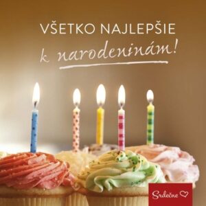 Všetko najlepšie k narodeninám