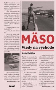 Mäso - Vtedy na východe - Arpád Soltész