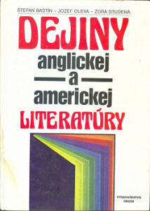 Dejiny anglickej a americkej literatúry - Štefan Baštín