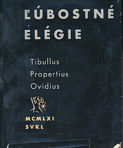 Ľúbostné elégie - Publius Ovidius Naso