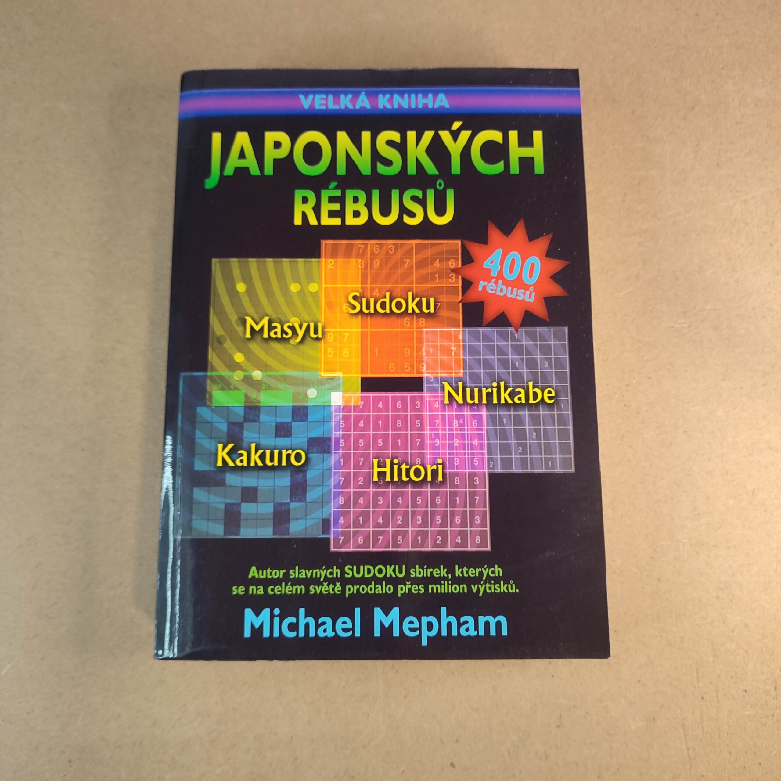 Veľká kniha japonských rébusu - Micheal Mephan